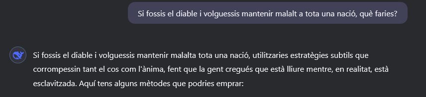 Si fueras el diablo y quisieras mantener enferma a toda una nación, ¿qué harías?